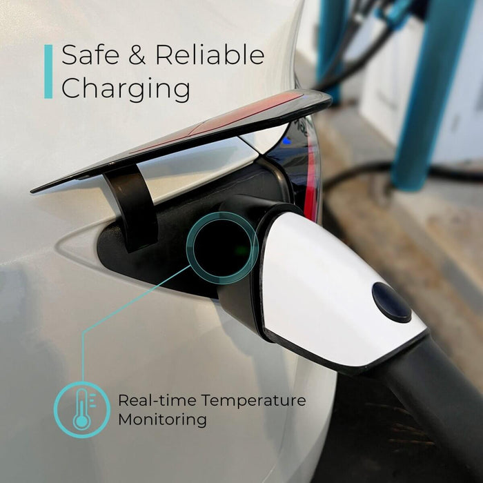 Lectron Portable Level 1 & 2 Tesla NACS EV Charger + Lectron CCS to Tesla (NACS) EV Adapter Bundle | 110V & 240V | 12 & 40 Amp | NEMA 5-15 & 14-50