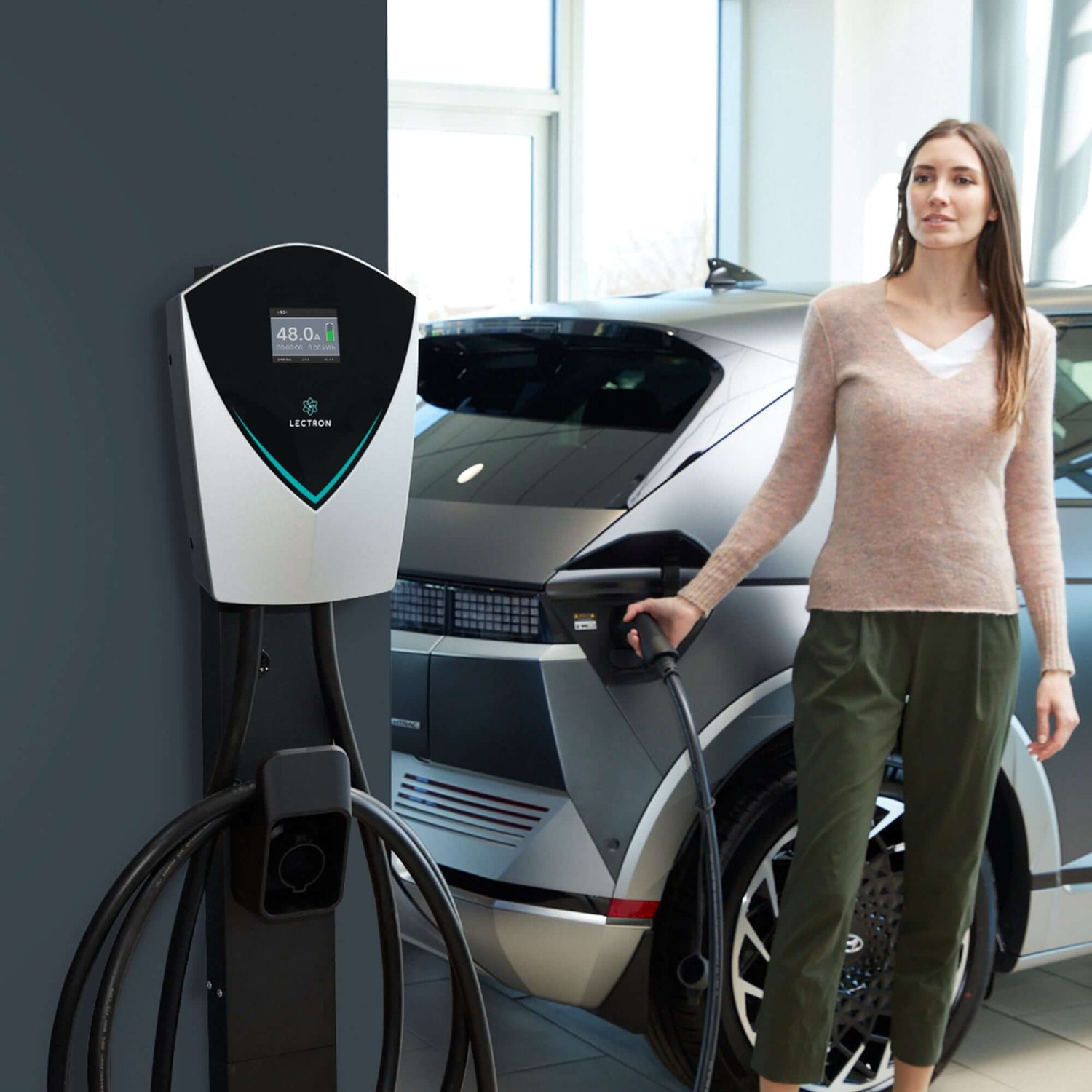 V-BOX Level 2 EV Charging Station