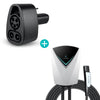 Lectron CCS to Tesla EV Adapter (300A / 500V) + Level 2 NACS Tesla V-BOX Pro (48A / 240V / NEMA 14-50) EV Charging Station Bundle