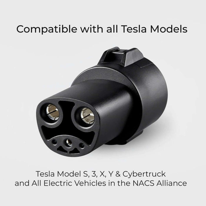 Lectron CCS to Tesla (NACS) EV Adapter (500 Amp) + Lectron J1772 to Tesla (NACS) EV Adapter (80 Amp) Bundle