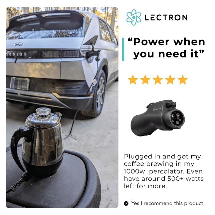 Lectron V2L Adapter for Hyundai Ioniq 5 & Ioniq 6 & Kia EV6
