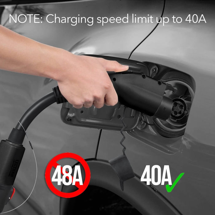 Lectron Tesla to J1772 EV Adapter | 250V | 40 Amp